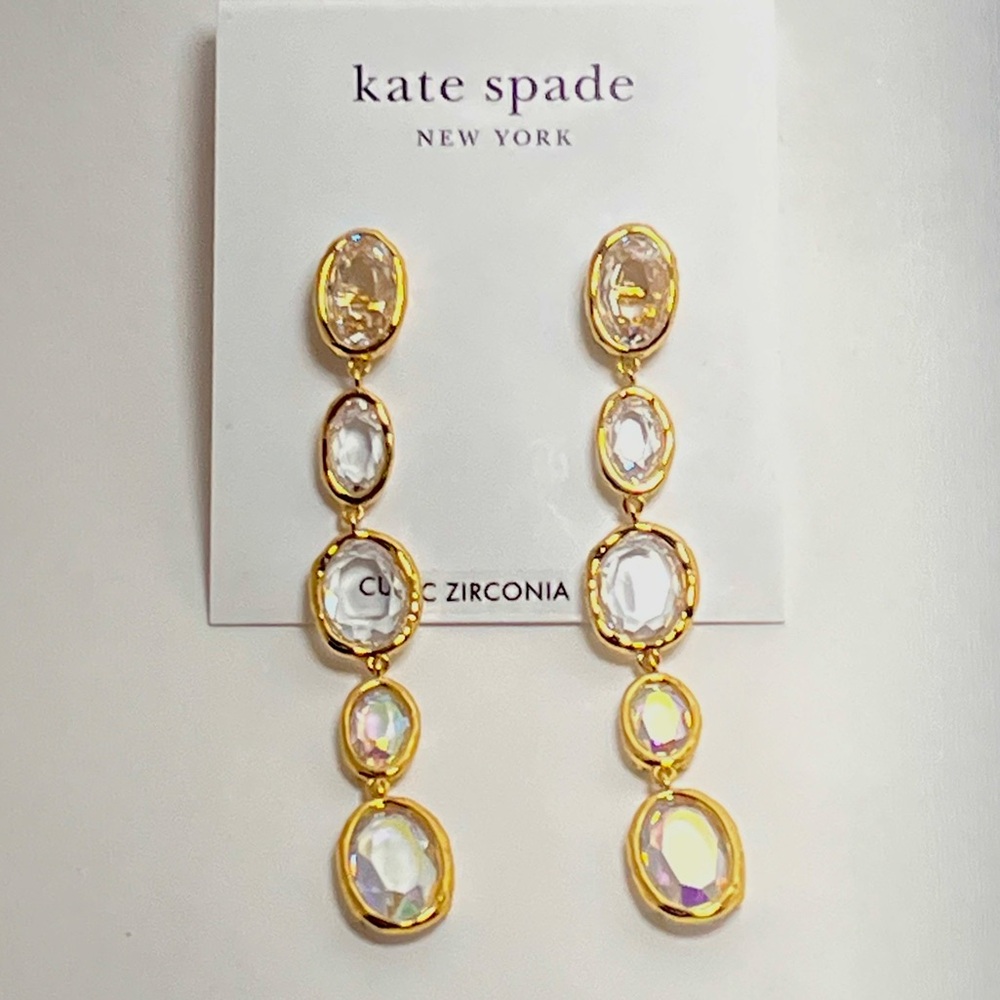 ♠️ kate spade HIGH SHINE LINEAR Drop Earrings